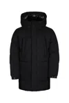 Duvetica Quilted Hooded Coat Front Pockets