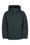 Duvetica Adjustable Hooded Long Sleeves Padded Coat In Kad