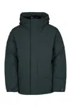 Duvetica Adjustable Hooded Long Sleeves Padded Coat In Kad