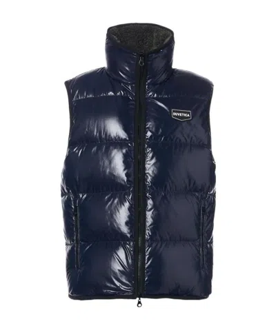 Duvetica Reversible Padded Gilet In Black