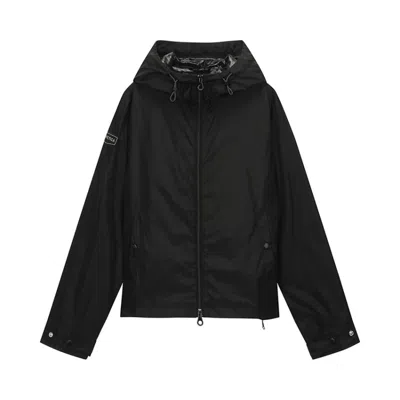 Duvetica Risna S Short Hooded Jacket In Black