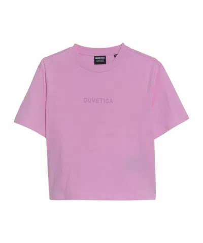 Duvetica Round Neck Short Sleeve T-shirt