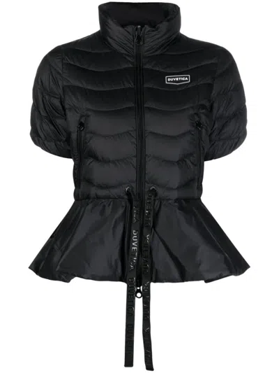 Duvetica Samilia Quilted Jacket In Black