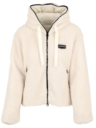 Duvetica Coats Beige In Neutral