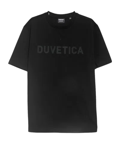 Duvetica Short-sleeved T-shirt In Black