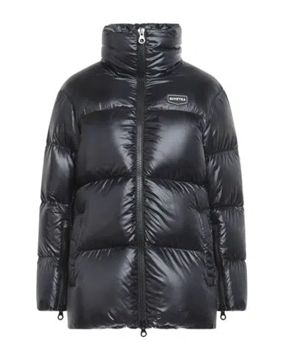 Duvetica Woman Down Jacket Black Size 12 Polyamide