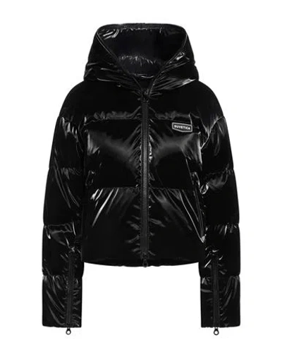 Duvetica Woman Puffer Black Size 6 Polyester