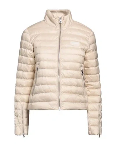 Duvetica Woman Down Jacket Cream Size 2 Polyamide In White