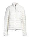 Duvetica Woman Puffer White Size 8 Polyamide