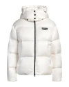 Duvetica Woman Puffer White Size 6 Polyamide
