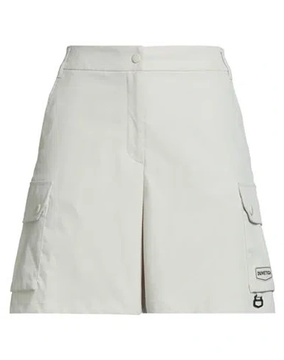 Duvetica Woman Shorts & Bermuda Shorts Off White Size 30 Polyester In Gray