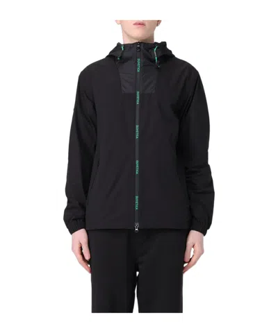 Duvetica Zipper Casual Jacket In Black