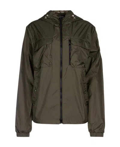 Duvetica Zipper Long-sleeved Casual Jacket In Brown