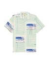 Duvin Design Bar Tab Button Up Shirt