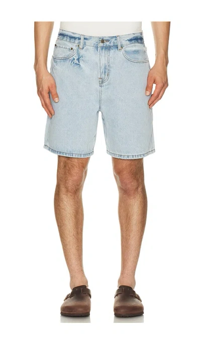 Duvin Design Denim Shorts In Blue