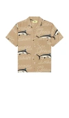 Duvin Design Dolphin Leisure Button Up Shirt