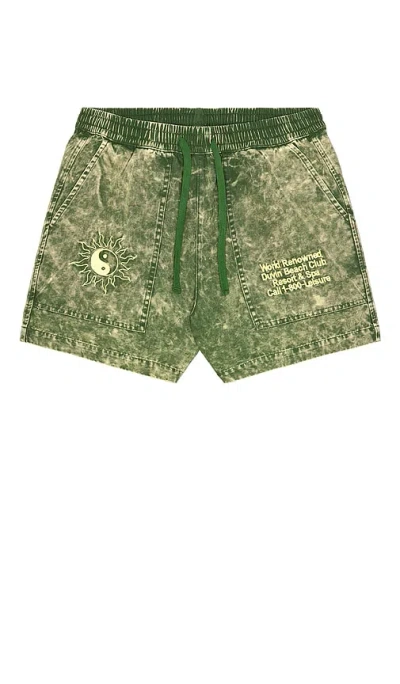 Duvin Design Sun Walk Short In Green