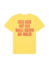 Duvin Design Hot Sun Tee In Yellow