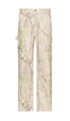 Duvin Design Loose Workwear Pant In 카모