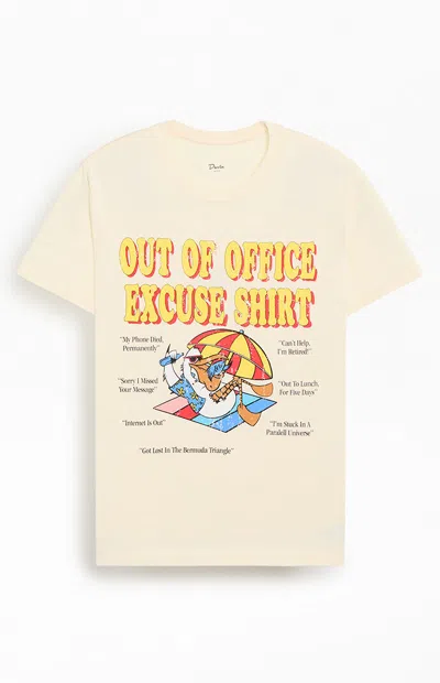 Duvin Design Men's Auto Replay T-shirt In Off White