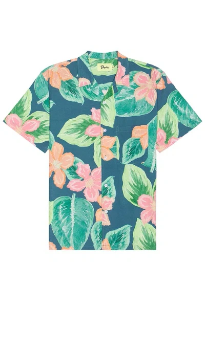 Duvin Design Spring Garden Shirt In 绿色