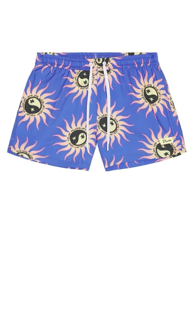 Duvin Design Sun Energy Swim Shorts In Blue
