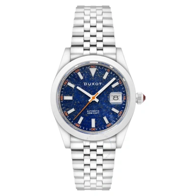 Duxot Vezeto Automatic Blue Dial Men's Watch Dx-2061-11 In Metallic
