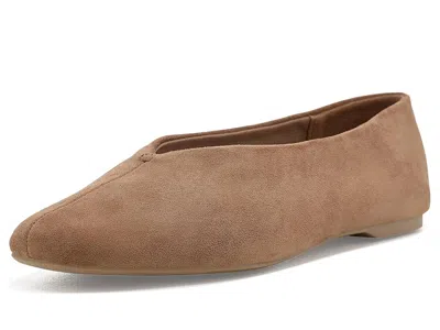Dv Dolce Vita Mellina Women's Flat Shoes Camel: 9 M, Synthetic In Brown