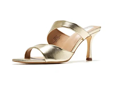 Dv Dolce Vita Safia High Women's Heels Gold: 6.5 M, Synthetic