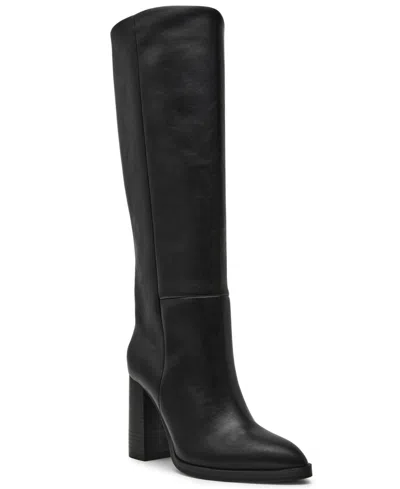 Dv Dolce Vita Women's Bardonny Knee-high Tall Block-heel Dress Boots In Animal Print
