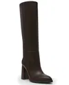 Dv Dolce Vita Women's Bardonny Knee-high Tall Block-heel Dress Boots In Animal Print