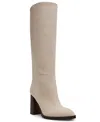 Dv Dolce Vita Women's Bardonny Knee-high Tall Block-heel Dress Boots In Brown