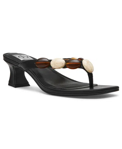 Dv Dolce Vita Women's Bowi Beaded Kitten Heel Sandals In Multi