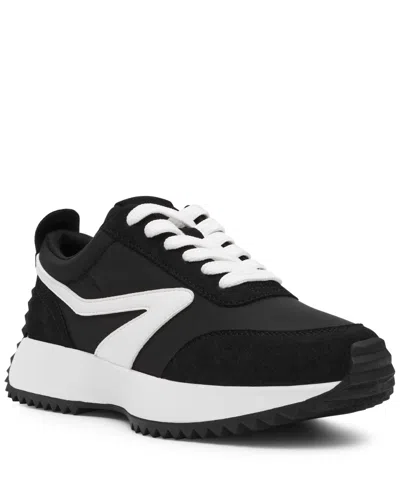 Dv Dolce Vita Women's Bynx Lace-up Jogger Sneakers In Black