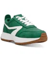 Dv Dolce Vita Women's Bynx Lace-up Jogger Sneakers In Evergreen