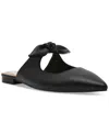 Dv Dolce Vita Women's Christian Bow Knot Mule Slide Flats In Black