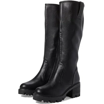 Dv Dolce Vita Women's  Mya Boot Black Block Heel Knee High Riding Rhs6836