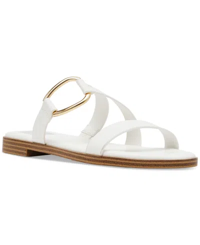 Dv Dolce Vita Women's Elaine Strappy Flat Sandals In White