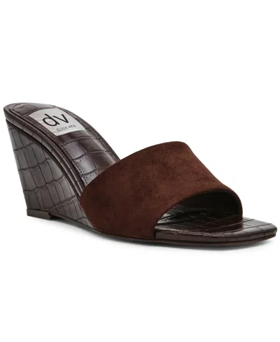 Dv Dolce Vita Women's Evervess Wedge Heel Sandals In Black