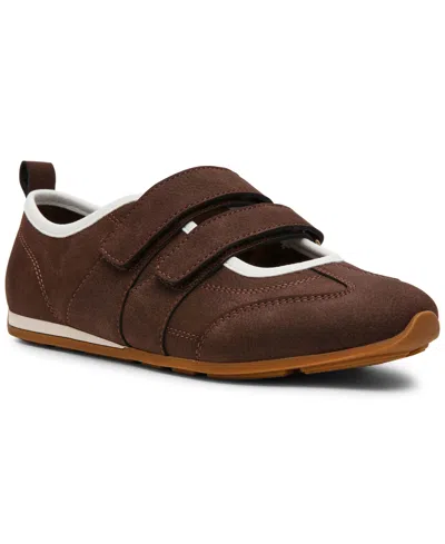 Dv Dolce Vita Women's Fabion Round Toe Ballet Sneakers In Brown