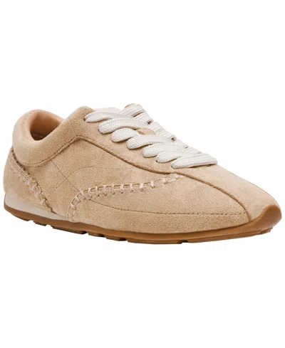 Dv Dolce Vita Women's Farrah Whipstitch Low Profile Sneakers In Neutral