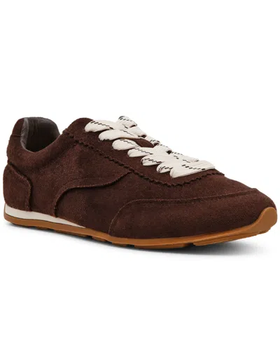 Dv Dolce Vita Women's Felesha Lace-up Sneakers In Brown