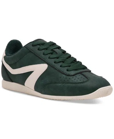 Dv Dolce Vita Women's Gaven Low-profile Lace-up Sneakers In Green