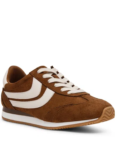 Dv Dolce Vita Women's Hype Round-toe Lace-up Sneakers In Brown
