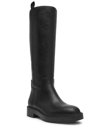Dv Dolce Vita Women's Jernie Full Zip Riding Tall Boots In Black
