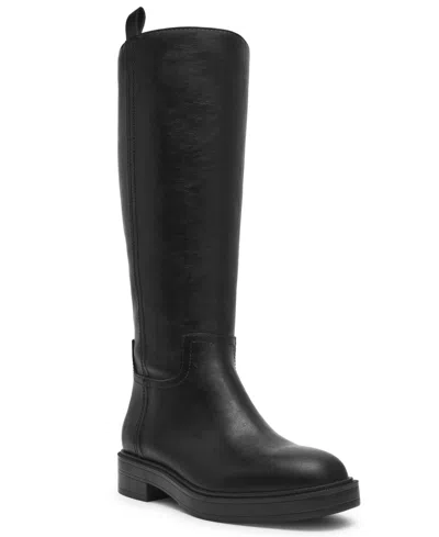Dv Dolce Vita Women's Jernie Wide Calf Riding Tall Boots In Black