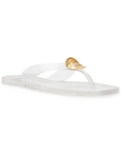 Dv Dolce Vita Women's Jespar Jelly Thong Flat Sandals In Transparent