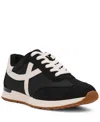 Dv Dolce Vita Women's Joque Sporty Retro Lace-up Sneakers In Black