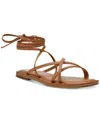Dv Dolce Vita Women's Juleah Strappy Gladiator Flat Sandals In Toffee Smooth