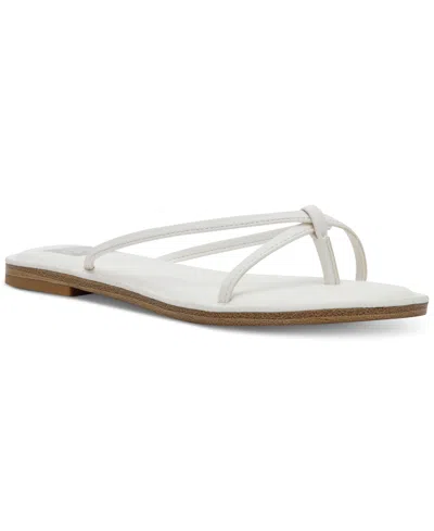 Dv Dolce Vita Women's Jumpie Thong Flip Slide Flats Sandals In White